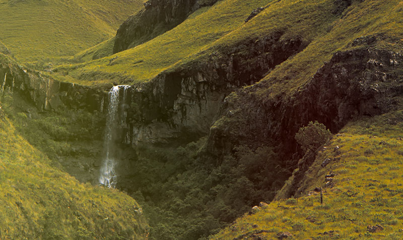 Waterfall - Sani Pass