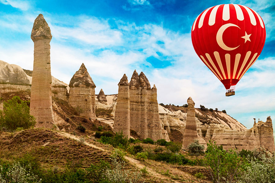 Fairy Chimneys in the Valley of Love