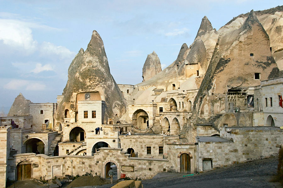 The Göreme cave houses