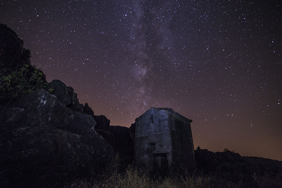 clearest skies in Spain (The Milky Way from Cerro del Hierro)