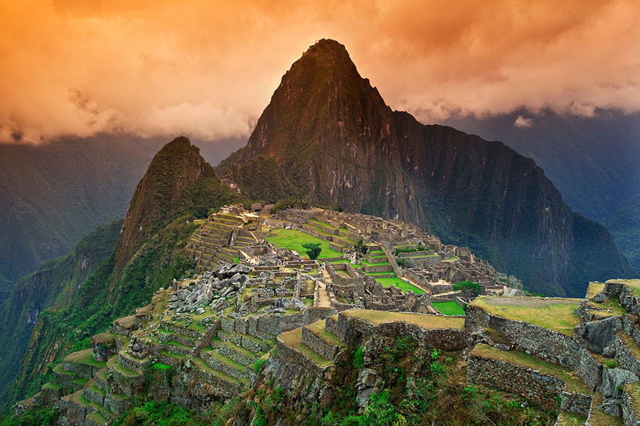 La ciudad inca de Machu Picchu
