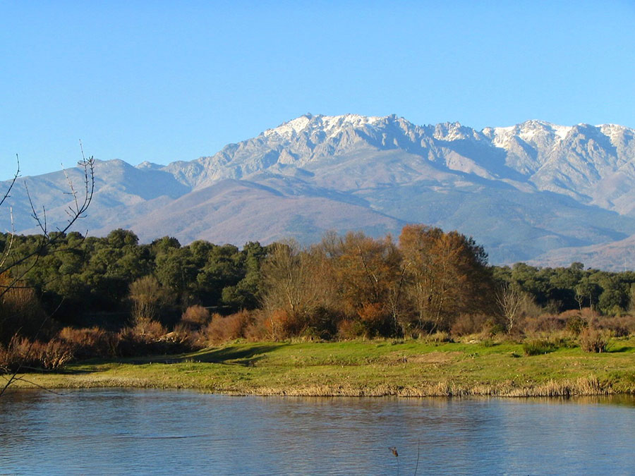 Las montañas de la Sierra de Gredos