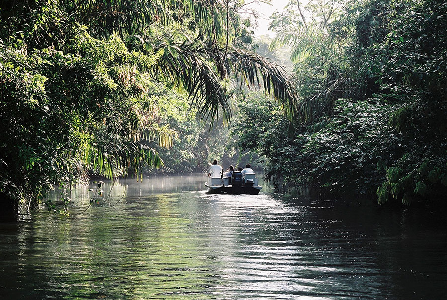 The boat is the best way to get to the Park