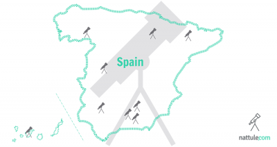 9 Night Destinations to Aim your Telescope and to Surprise the Sky in Spain