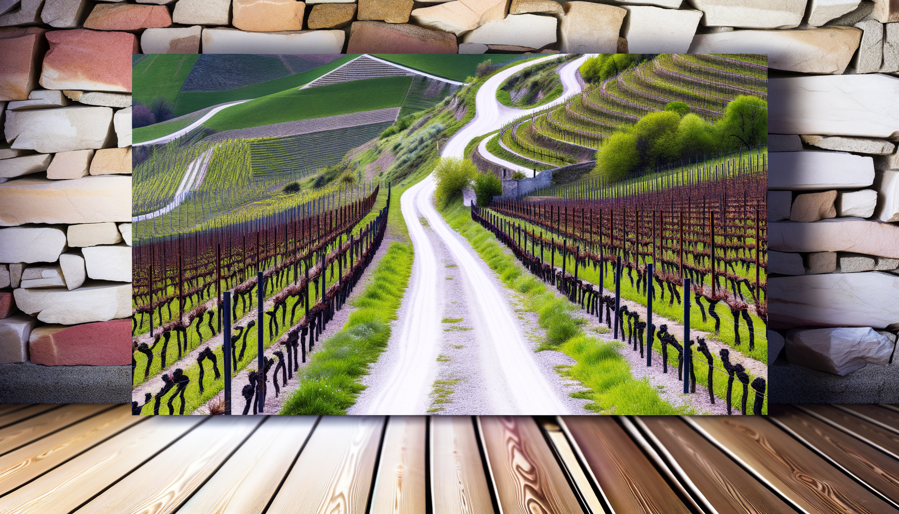 Rutas entre viñedos
