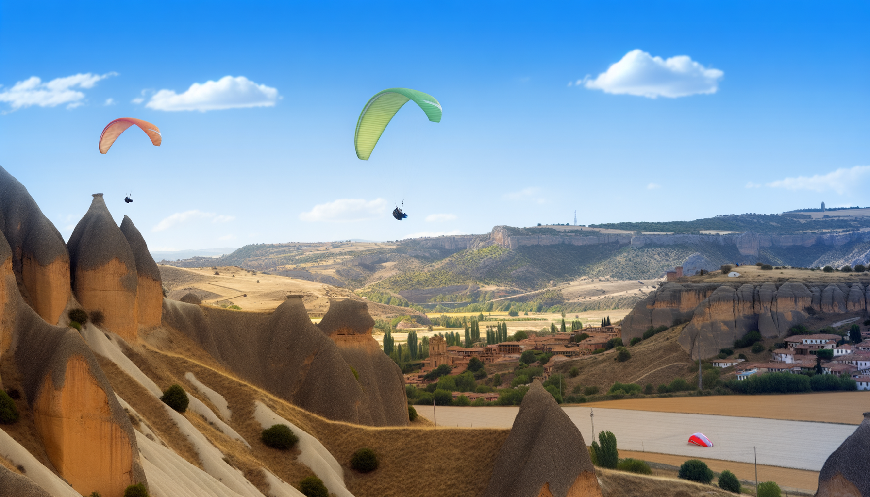 Dónde hacer parapente