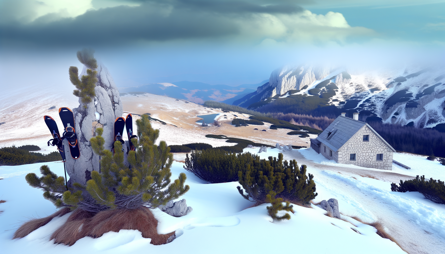 Raquetas de nieve en España